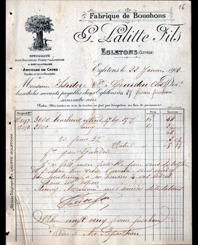 Egletons usine de - (19),