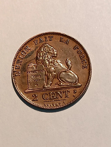 Belgique 2 cents - –,