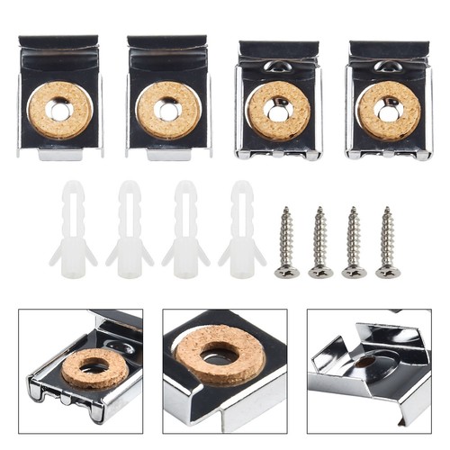 4pcs miroir support fixation - 4pcs,