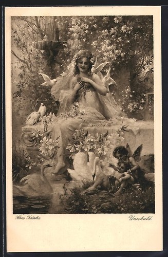 Carte postale artiste - carte,