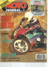 MOTO JOURNAL N°972 HONDA 600 CBR / POT CATALYTIQUE / DAKAR 1991 / 510 HVA