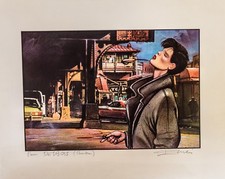 Enki BILAL: FEMME AU POIGNARD - SÉRIGRAPHIE - SIGNÉ BILAL - Comme Neuf - Rare -