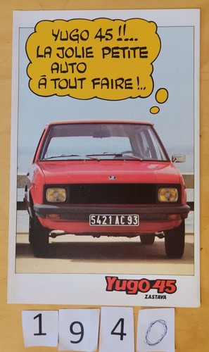 Zastava yugo prospectus - zastava,