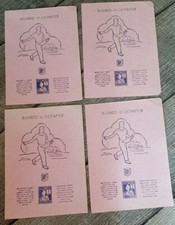  Hergé & Tintin - Lot buvards années 50/60 - Point Tintin présents