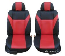 Avant Rouge Similicuir Siège Housses pour Citroen C1 C2 C3 C4 C5 Xsara Picasso