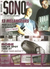 SONO MAGAZINE N°292 TOURNEE