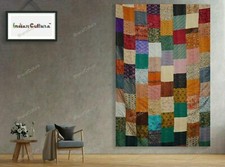 Tenture Murale En Coton Mandala Fait Main Indien Pour Décoration De Chambre