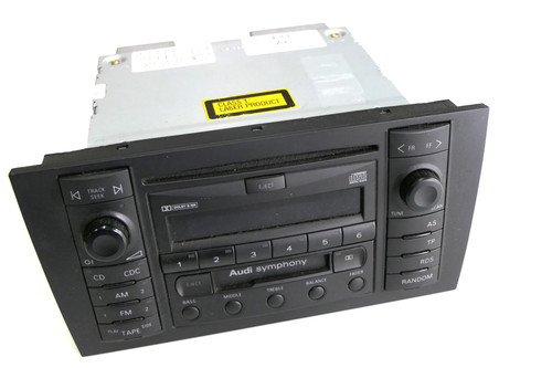 Audi radio cd player - audi, a6