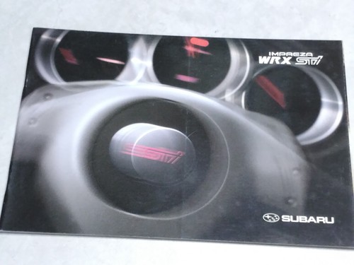 Brochure 2004 subaru impreza - brochure,