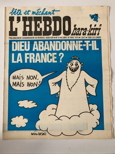 Hara kiri hebdo - kiri, du