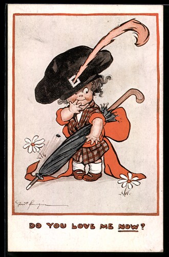 Carte postale artiste fred - carte,