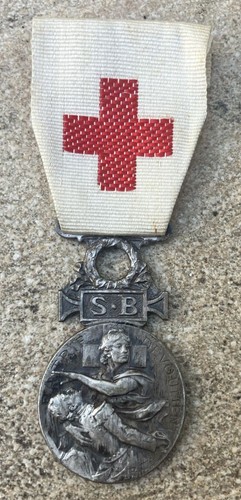 Médaille croix rouge 1864 - médaille,