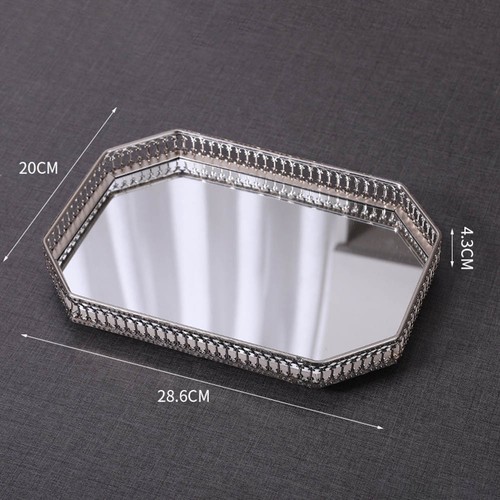 Plateau miroir vintage pour - miroir,