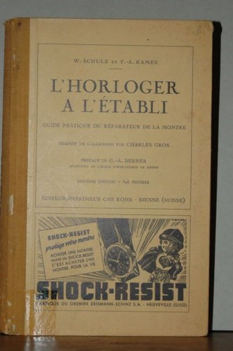 Horloger établi guide - À, l'Établi,