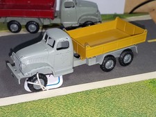 GMC BENNE FRANCE JOUETS FJ gris benne jaune Années 60 TRES BON ETAT,voir photo