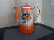 cafetière émaillée ancienne