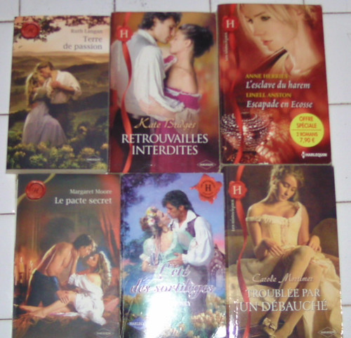 Lot livres harlequin - 6,