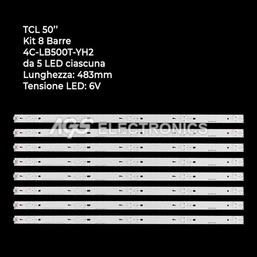 Kit barres strip - 8, 5