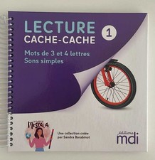Livre Lecture cache-cache -