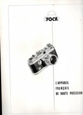 AD PUBLICITE APPAREIL PHOTO FOCA CEINTURES L'AIGLON