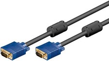 Câble Moniteur VGA 5M Ferrite