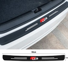 Bande Protection Coffre pour Audi Q3 SQ3 Pare Choc Autocollant Carbone