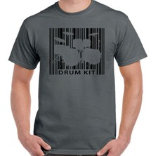 Drum kit shirt code - t-shirt, code-barres