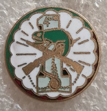 Cavalerie Hussards Parachutistes Insigne Type Pins 4 Cie du 1er RHP