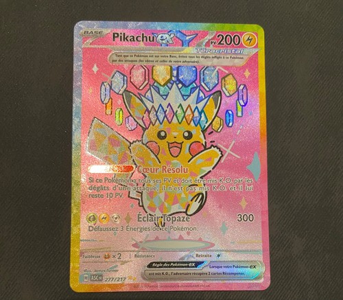 Pikachu 277 217 français - pikachu, ex