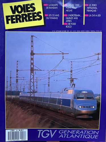 Revue voie ferrée tgv - revue,