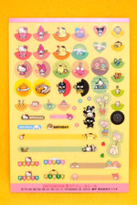 Autocollant Hello Kitty Key Sanrio date carnet calendrier rare du Japon F/S