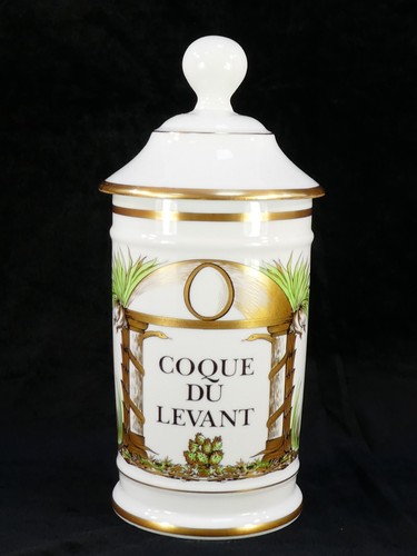 Pot pharmacie porcelaine - a,