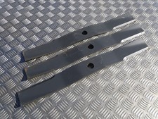 Trois lames tondeuse Kubota F3060, F3560, plateau RC72-F30, réf : 76553.34330