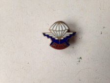 INSIGNE MILITAIRE FRANCE PARACHUTISTE MAQUIS NESTOR WELTER ORIGINAL FFL