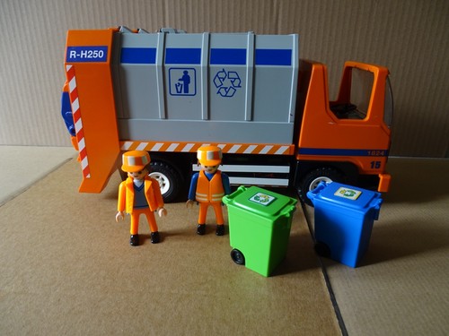 Playmobil camion poubelles - , n°