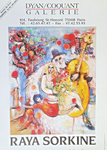 Raya sorkine affiche - sorkine,
