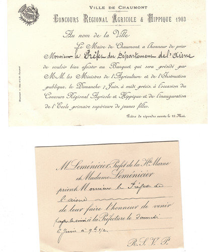 Chaumont invitation au - (52),