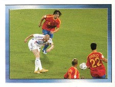 PANINI FOOTBALL 2007 FRANCE ESPAGNE 2006 ( ZIDANE )