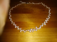 New Fresh Water Cultured Pearl 17"  Necklace Magnet Close --GIFT  -SALE!