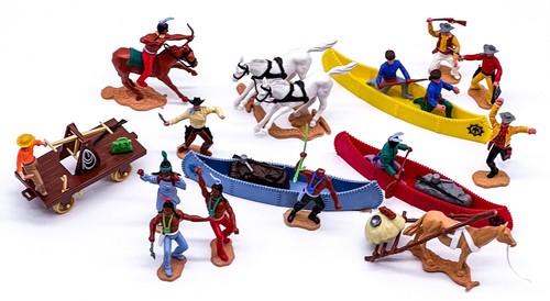 Timpo toys wildwest lot - timpo, 15