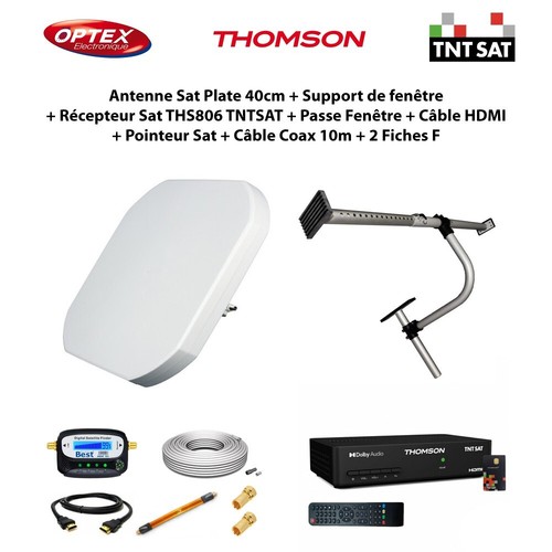 Antenne sat plate - antenne,