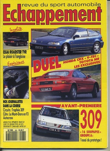 Echappement 263 1990 309 - 09/1990,