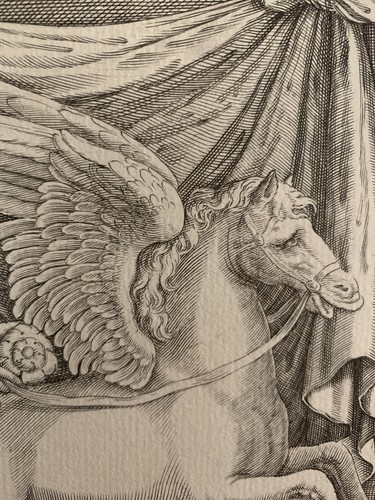 Ancienne gravure blomaerts - gravure,