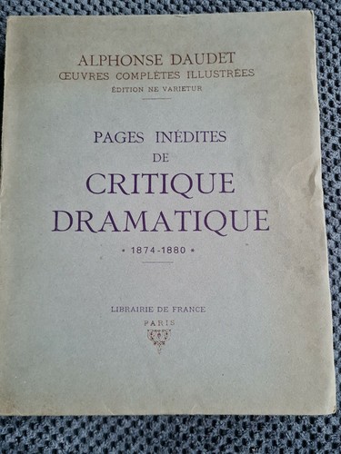 Alphonse daudet oeuvres - alphonse,