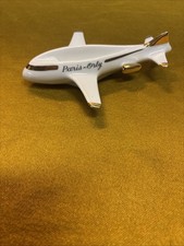 Cendrier Porcelaine Avion Paris-Orly