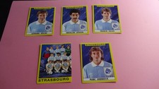 5 images ORIGINALES - FOOT  89 - STRASBOURG - LOT 1 dont  LÉONARD SPECHT