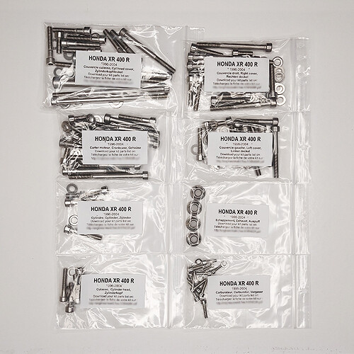 Honda 400 1996 2004 - r, 1996-2004