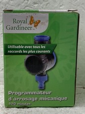 Minuterie d'irrigation  mecanique 120 minutes d'eau tuyaux contrôleur jardin