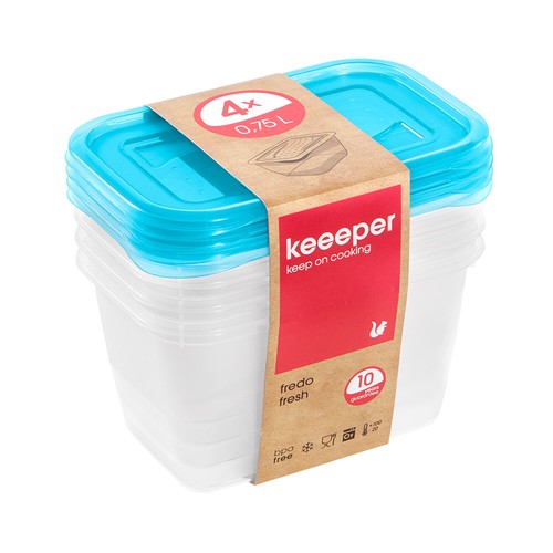 Boite alimentaire lot - de, 4