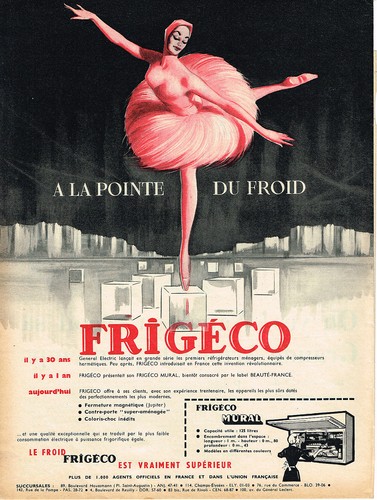 Publicite advertising 1958 - advertising,